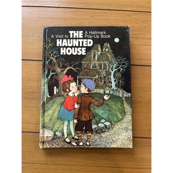 A Visit to the Haunted House Hallmark Pop Up Book by Dean Walley 1972 - Picture 1 of 4